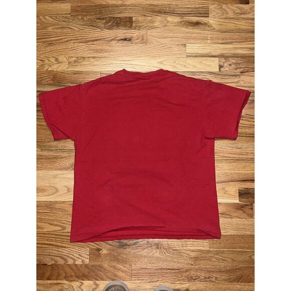 Vtg Adult Large Jerzees Garfield Employee Of The Month Graphic T Shirt Red - Picture 2 of 8
